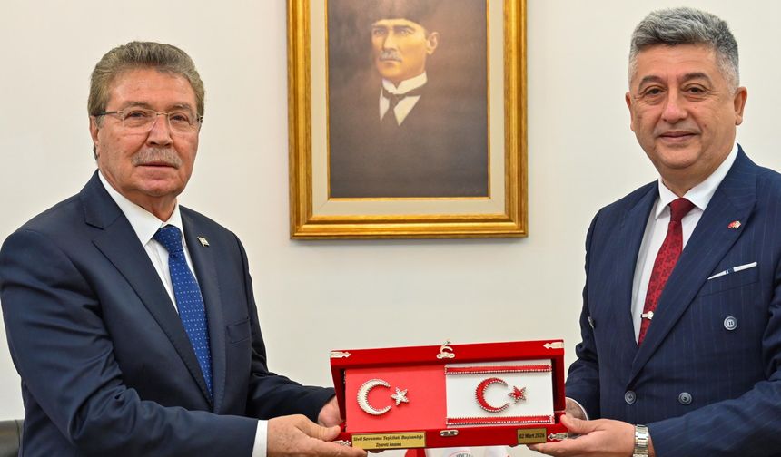 Üstel, Sivil Savunma Teşkilat Başkanlığı’nı ziyaret etti…