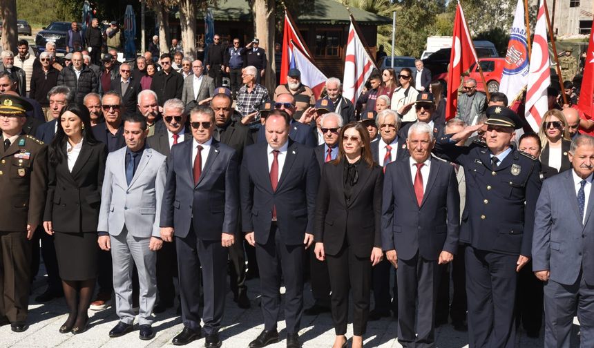 Baf Direnişi ve Şehitleri Güzelyurt'ta düzenlenen törenle anıldı
