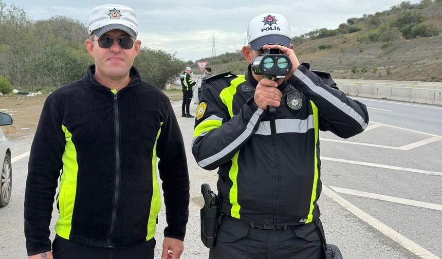 505 araç sürücüsü rapor, 39 araç trafikten men edildi, 42 kişi tutuklandı