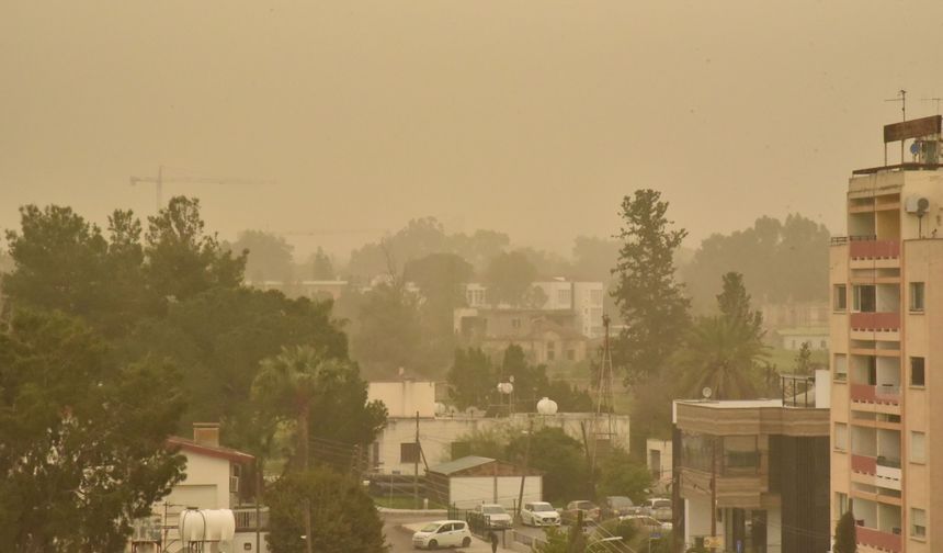 Ülke tozlu havanın etkisinde…