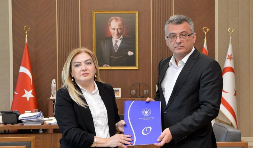 Ombudsman Varol, ikinci altı aylık raporu Erhürman’a sundu