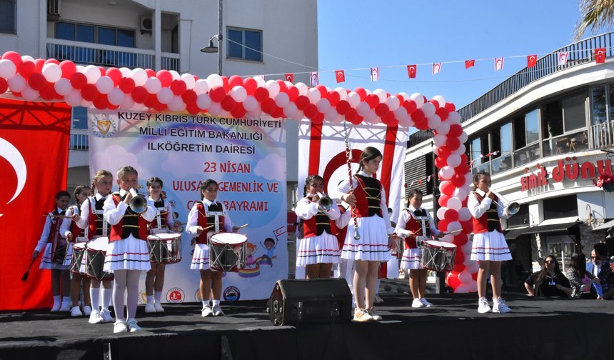 Girne’de 23 Nisan dolayısıyla etkinlik düzenlendi