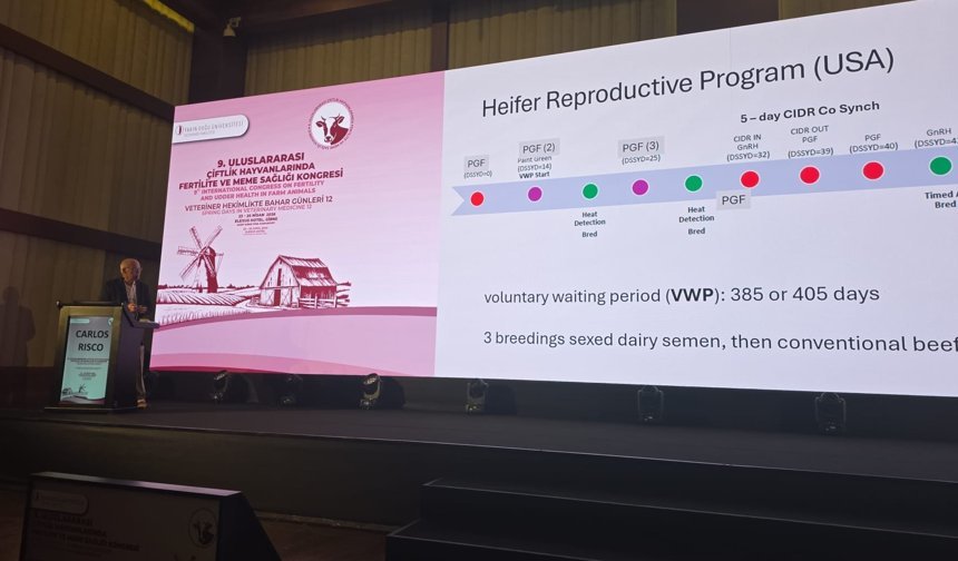 “Bilimsel çalışmalar ve yenilikçi yaklaşımlar hayvancılık sektörünün geleceği için yol gösterici”