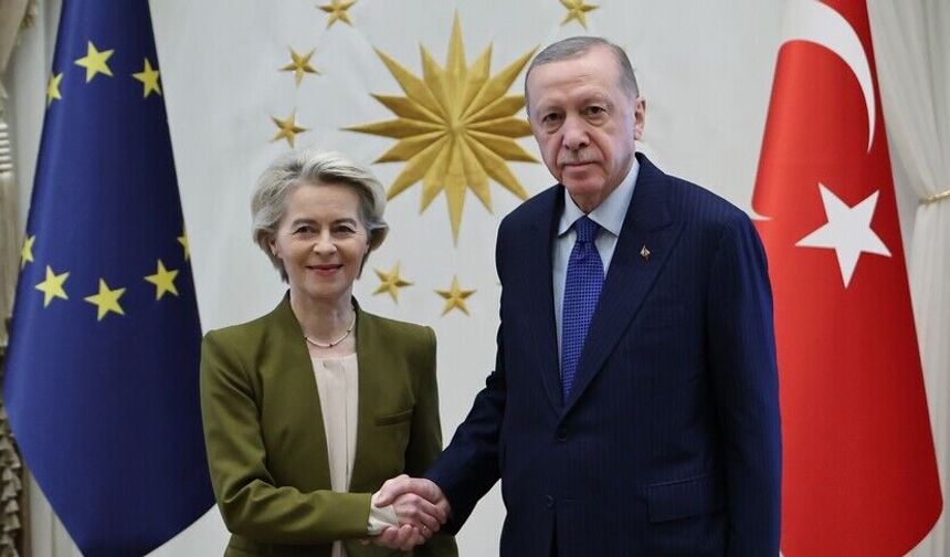 Erdoğan, AB Komisyonu Başkanı ile görüştü