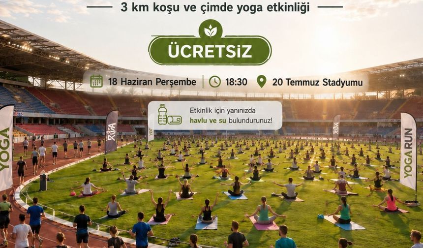 Girne 20 Temmuz Stadyumu’nda “Yoga Run” etkinliği düzenlenecek