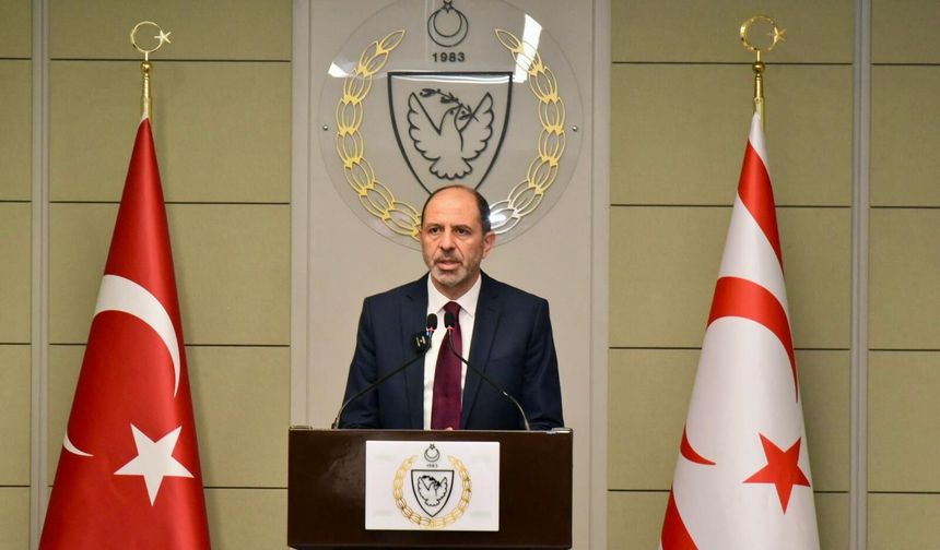 "Henüz Kıbrıs sorunuyla ilgili olarak ortada bir süreç yoktur, bir nabız tutma egzersizi vardır.”