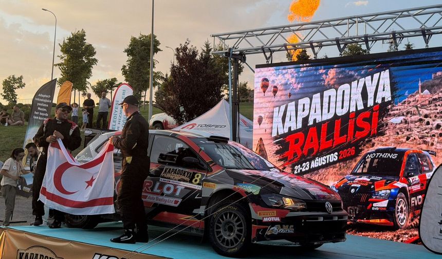 Kapadokya Rallisi’nde KKTC’den dokuz ekip ve KKTOK ekibi yer aldı