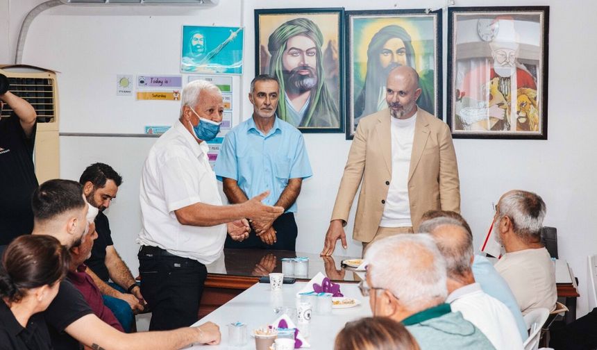 Koral Bozkurt Alevi Kültür Merkezi Gazimağusa Şubesi’ni ziyaret etti