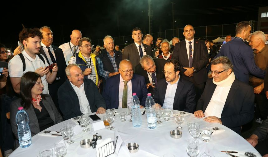Barış Festivali’nde Rum lider suçladı, Cumhurbaşkanı Erhürman atmosferi bozmamak için konuşmadı