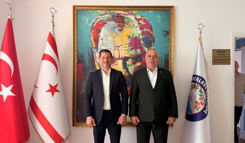 UBP Çatalköy-Esentepe Belediye Başkan adayı Albayrak, Çatalköy-Esentepe Belediyesi’ni ziyaret etti