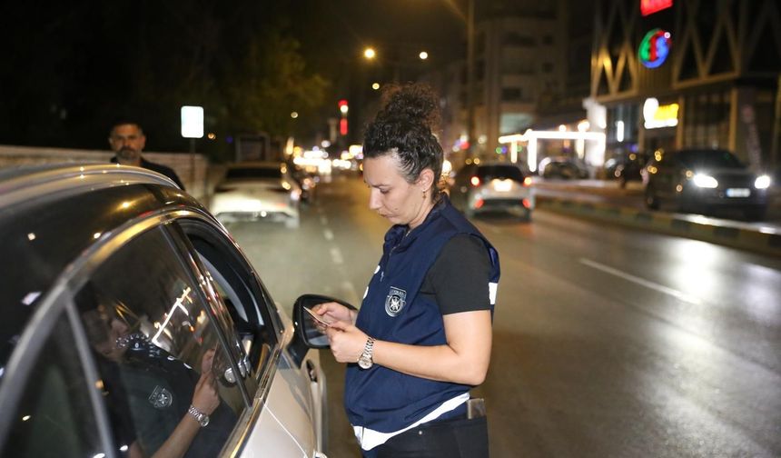123 araç trafikten men edildi, 18 sürücü tutuklandı