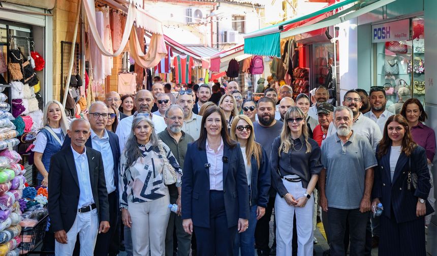 CTP, Arasta’da halkla buluştu